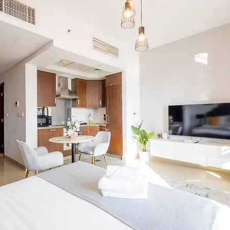 Nasma Luxury Stays - Sleek And Modern Studio Near Burj Khalifa Dubaï Extérieur photo